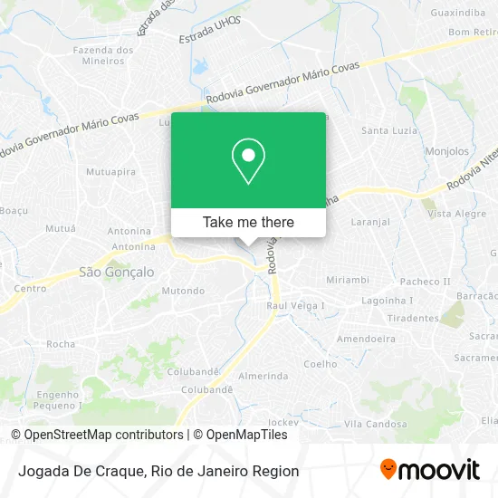 Jogada De Craque map