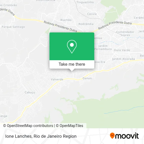 Ione Lanches map
