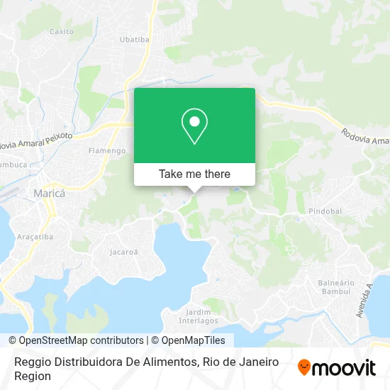 Reggio Distribuidora De Alimentos map