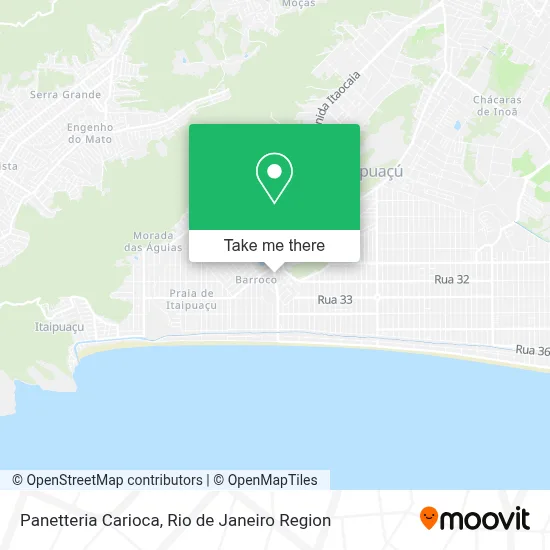 Panetteria Carioca map