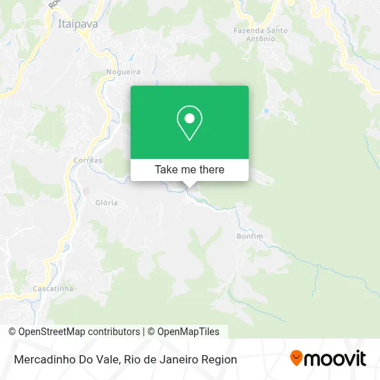 Mercadinho Do Vale map