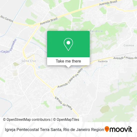 Igreja Pentecostal Terra Santa map