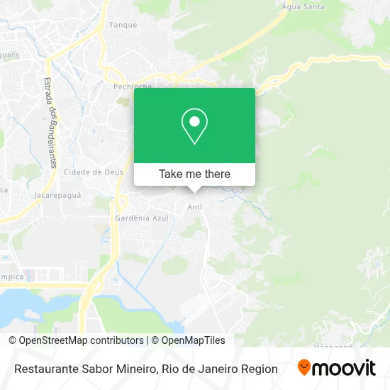 Restaurante Sabor Mineiro map