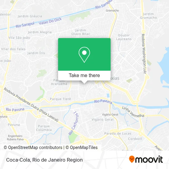 Coca-Cola map