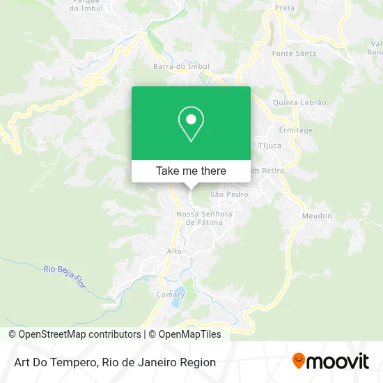 Art Do Tempero map