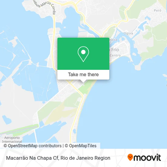 Macarrão Na Chapa Cf map