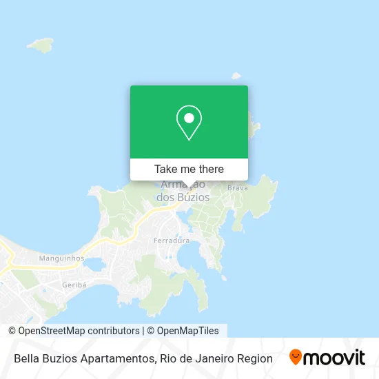 Bella Buzios Apartamentos map
