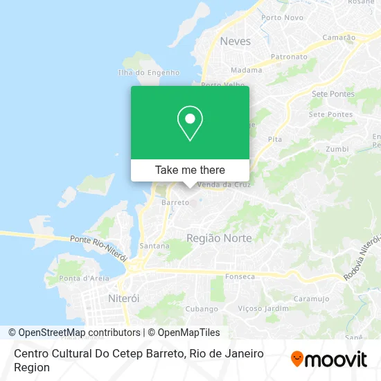 Centro Cultural Do Cetep Barreto map