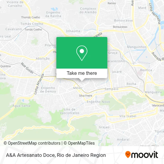 A&A Artesanato Doce map
