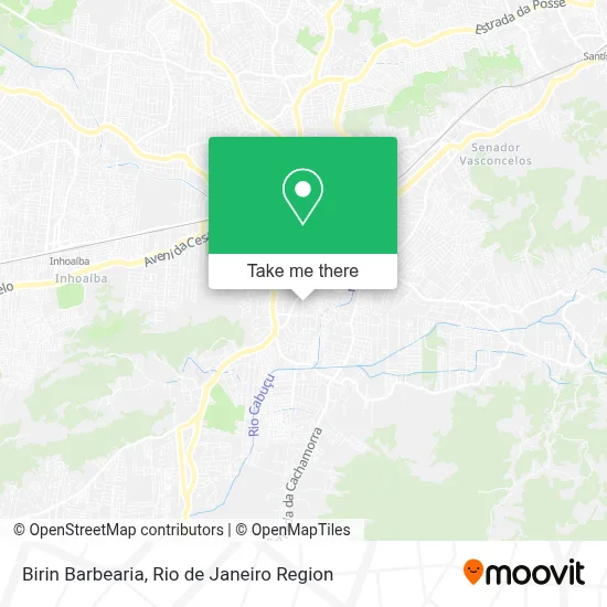 Birin Barbearia map