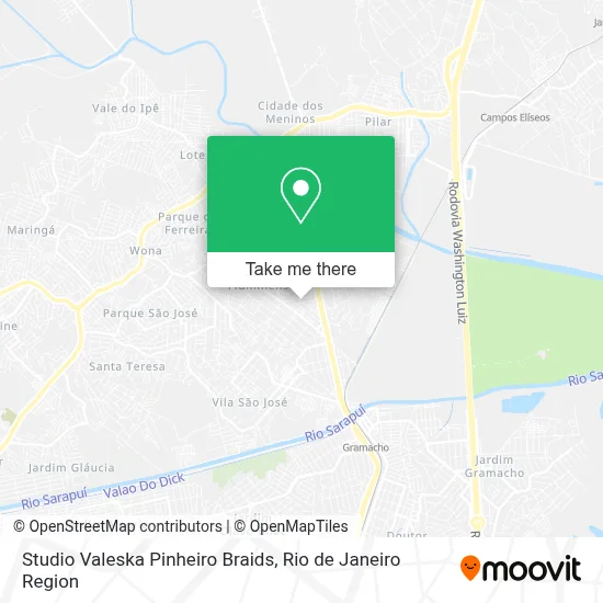 Studio Valeska Pinheiro Braids map