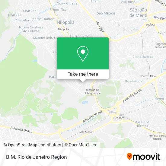 B.M map