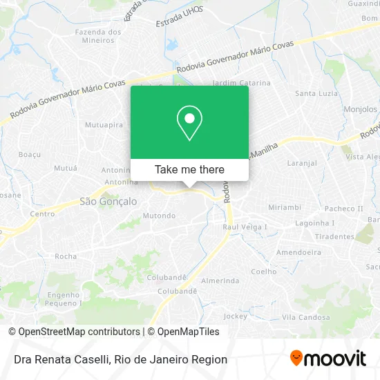 Dra Renata Caselli map
