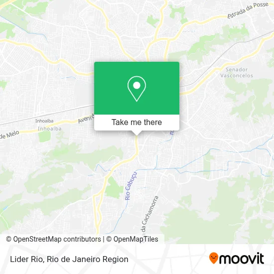Lider Rio map