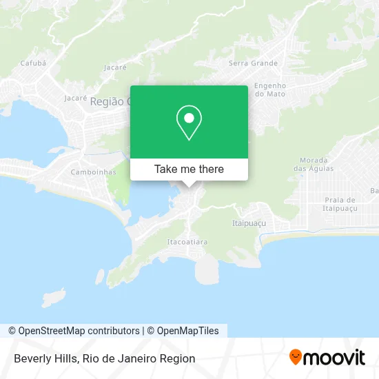 Beverly Hills map