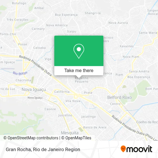 Gran Rocha map
