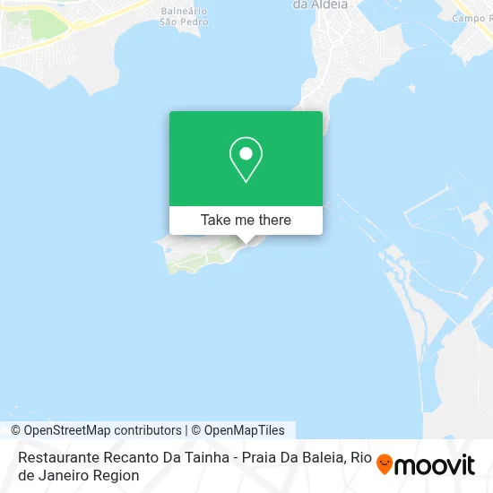 Restaurante Recanto Da Tainha - Praia Da Baleia map