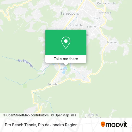 Pro Beach Tennis map