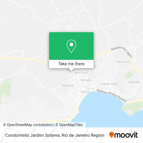 Condominio Jardim Solares map
