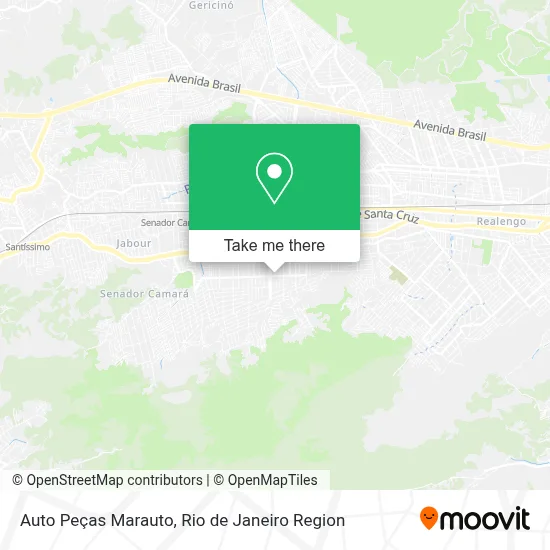 Auto Peças Marauto map