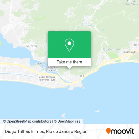 Diogo Trilhas E Trips map