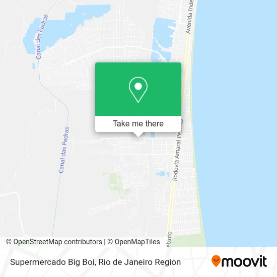 Supermercado Big Boi map