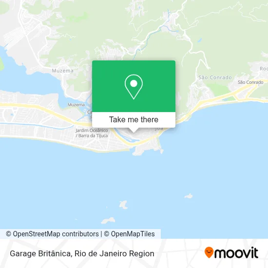 Garage Britânica map