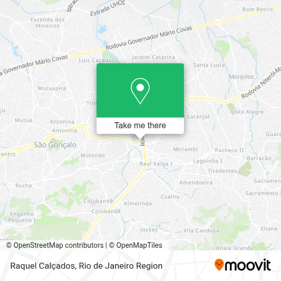 Raquel Calçados map