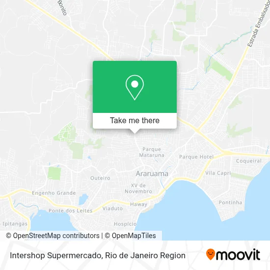 Intershop Supermercado map