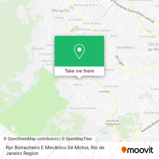 Rpr Borracheiro E Mecânico De Motos map