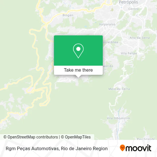 Rgm Peças Automotivas map