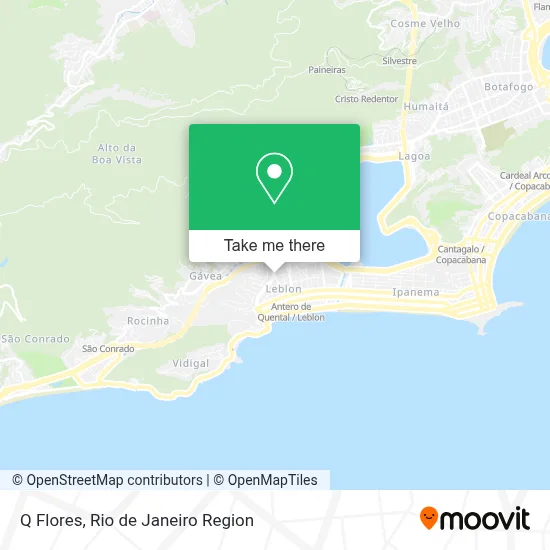 Q Flores map