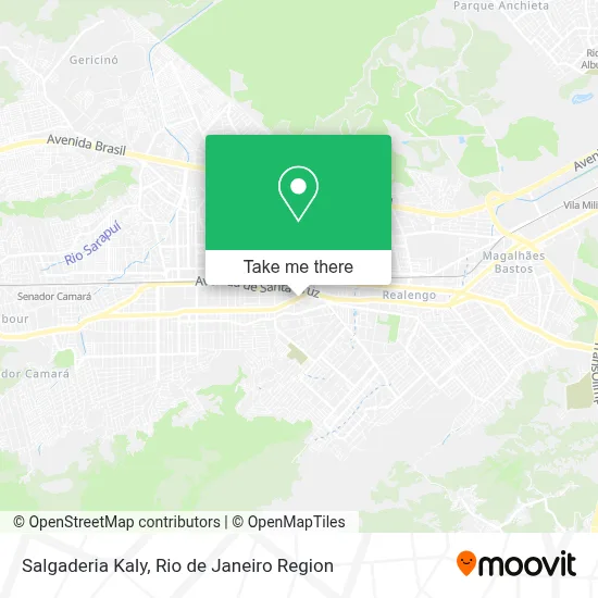 Salgaderia Kaly map