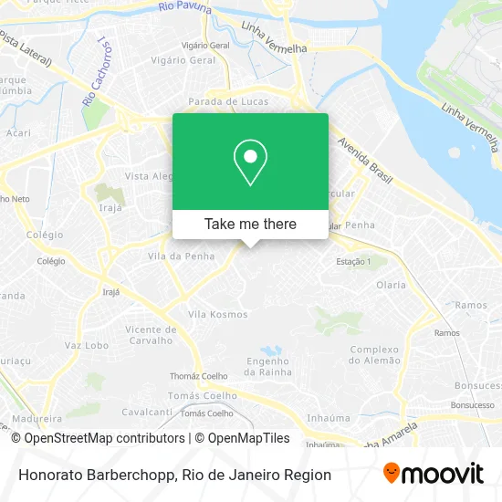 Honorato Barberchopp map