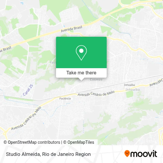 Studio Almeida map