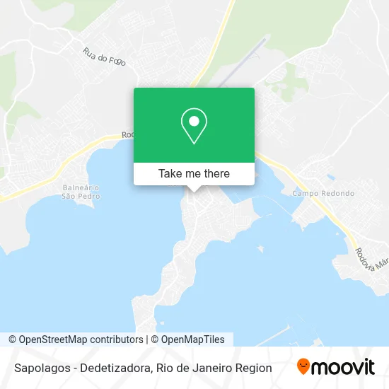 Sapolagos - Dedetizadora map