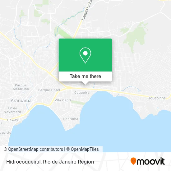 Hidrocoqueiral map