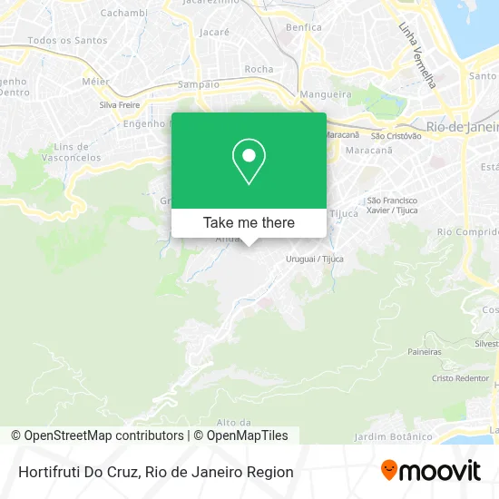 Hortifruti Do Cruz map