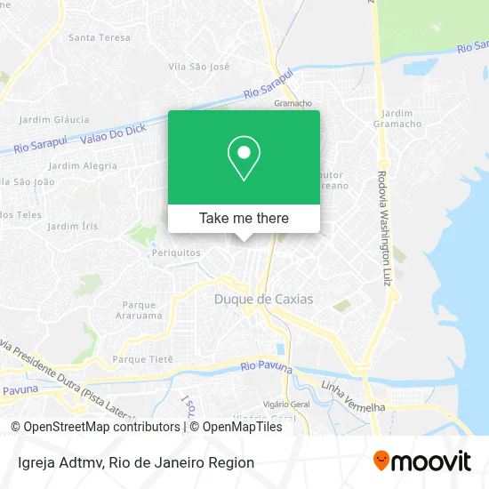 Igreja Adtmv map