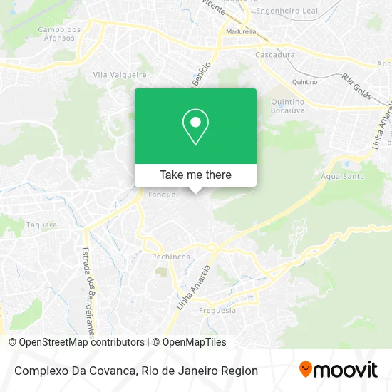 Complexo Da Covanca map