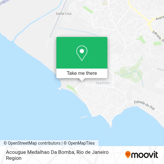 Acougue Medalhao Da Bomba map