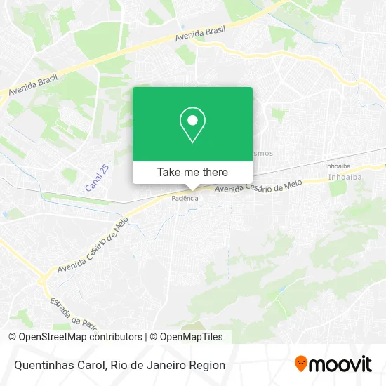 Quentinhas Carol map