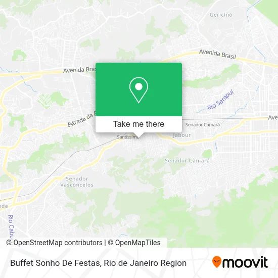 Buffet Sonho De Festas map
