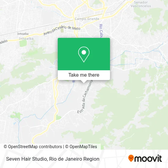 Seven Hair Studio map