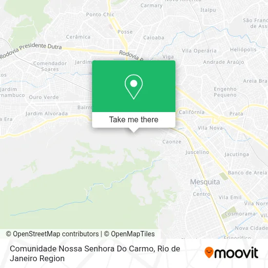 Comunidade Nossa Senhora Do Carmo map