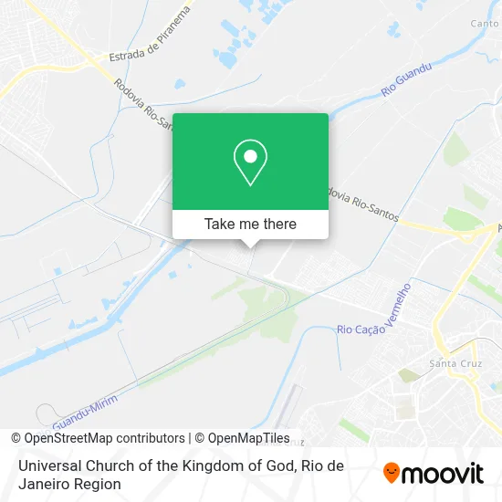 Igreja Universal Do Reino De Deus map