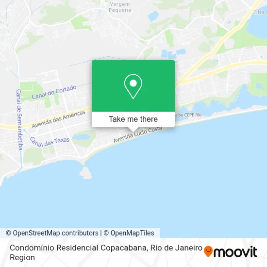Condomínio Residencial Copacabana map