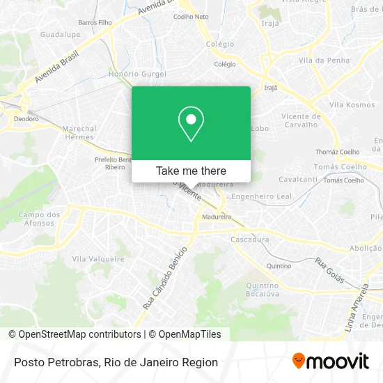 Posto Petrobras map