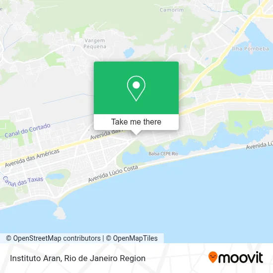 Instituto Aran map