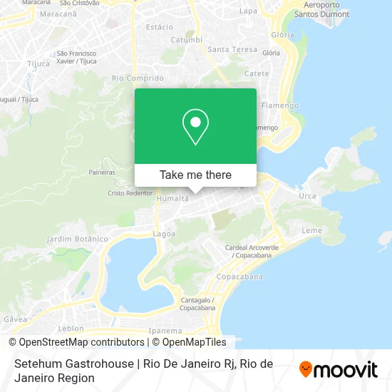 Setehum Gastrohouse | Rio De Janeiro Rj map